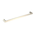 Stainless steel brushed nickel 800mm single tower rail