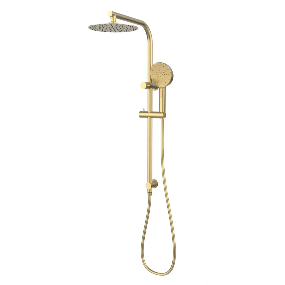 Brushed Gold 2 in 1 Rail Shower System D10217